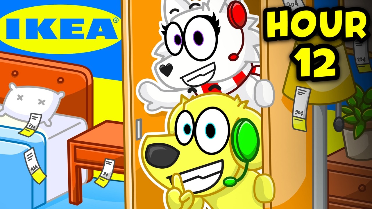 24 Hours OVERNIGHT at IKEA in Roblox?! (KICKED OUT) 24 Hours OVERNIGHT at IKEA in Roblox?! (KICKED OUT)