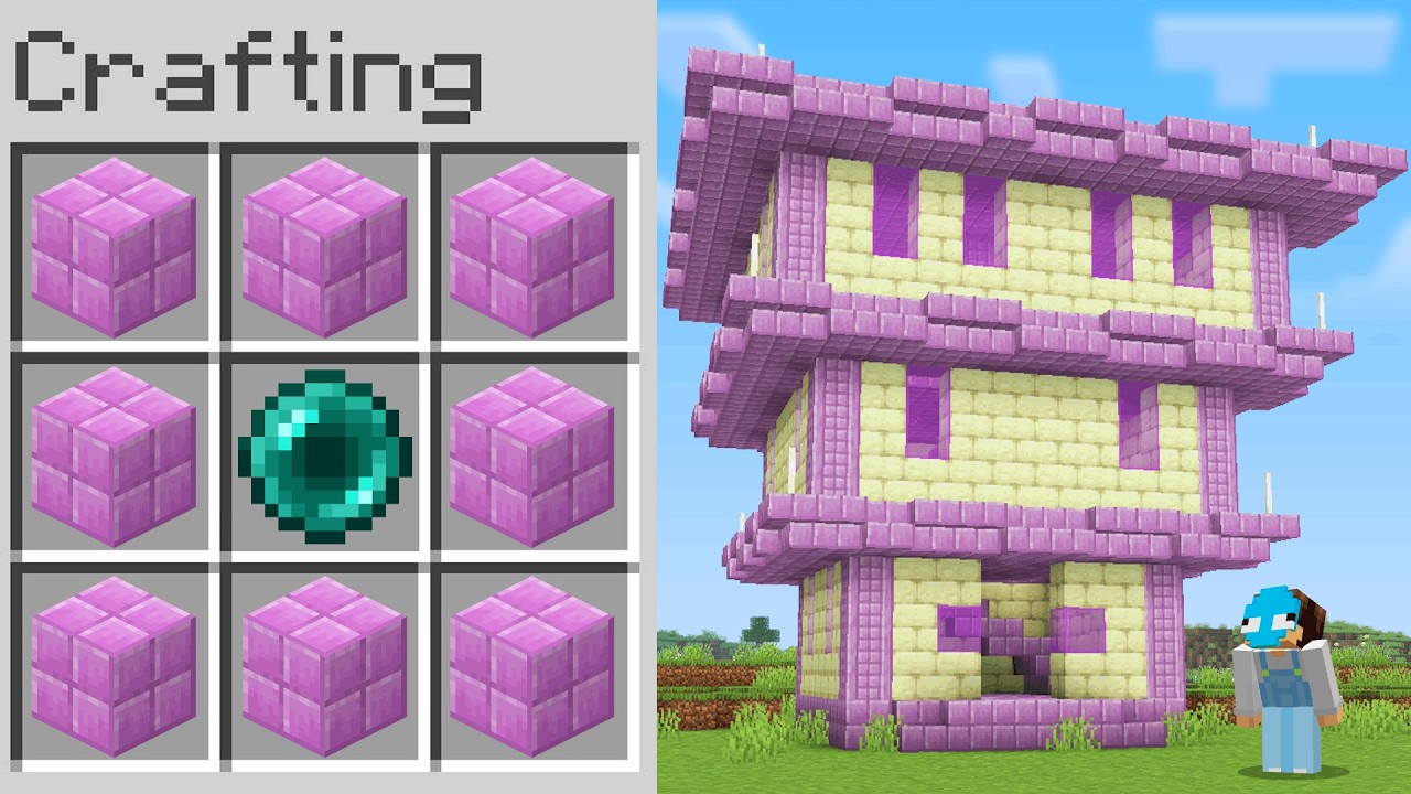 Minecraft Manhunt, But You Craft Structures… Minecraft Manhunt, But You Craft Structures…