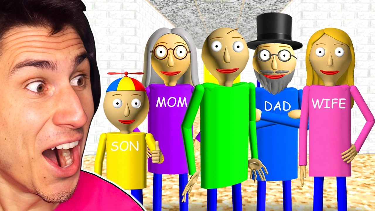 Baldi Brought His WHOLE FAMILY To School! Baldi Brought His WHOLE FAMILY To School!