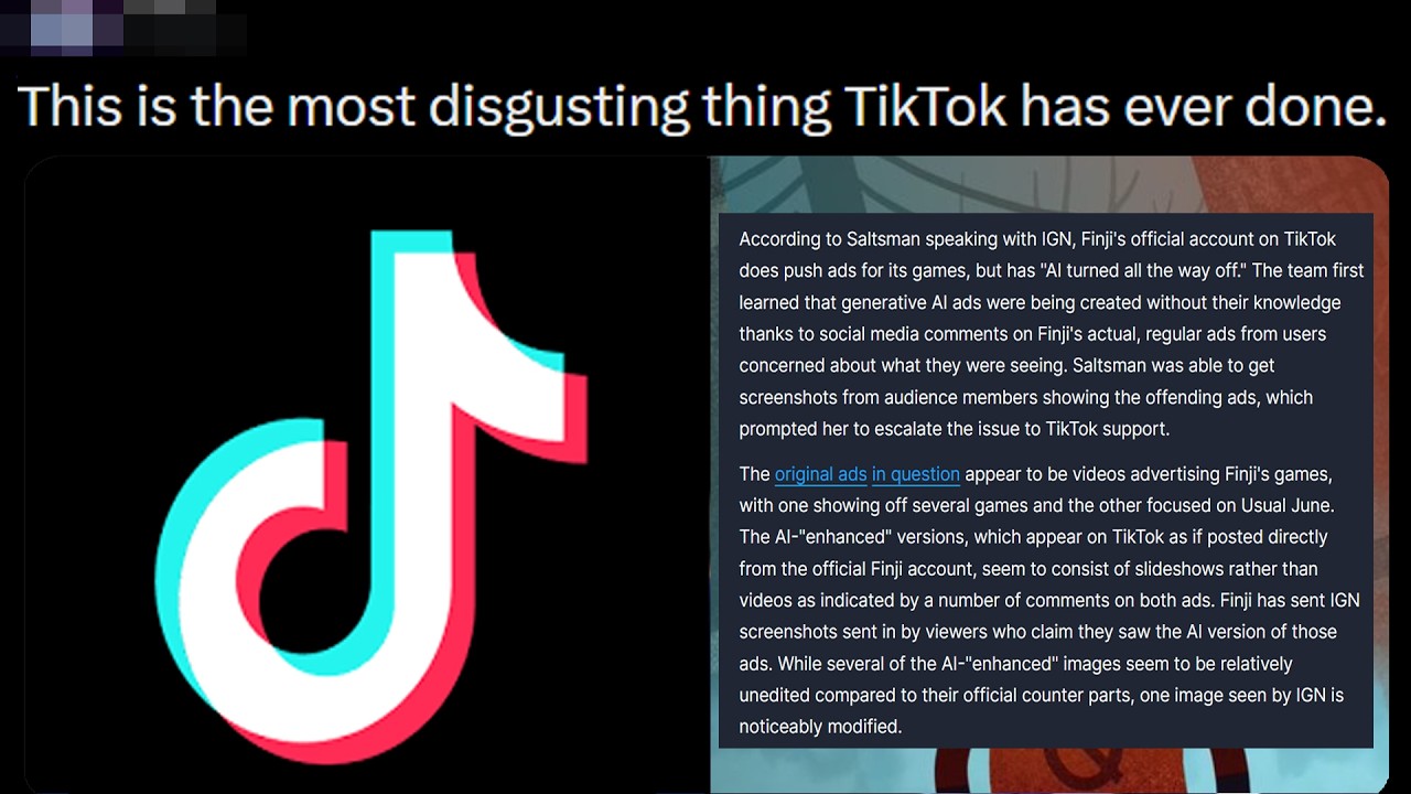 Tiktok Situation is Disgusting Tiktok Situation is Disgusting