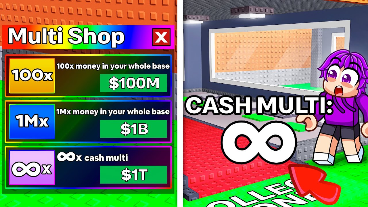 Steal a Brainrot, But You Can BUY CASH MULTIPLIERS! Steal a Brainrot, But You Can BUY CASH MULTIPLIERS!