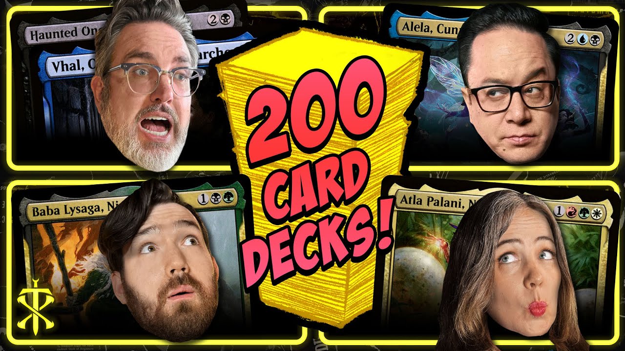 200-Card Decks! | Extra Turns 67 | Magic: the Gathering Commander Gameplay EDH MTG 200-Card Decks! | Extra Turns 67 | Magic: the Gathering Commander Gameplay EDH MTG
