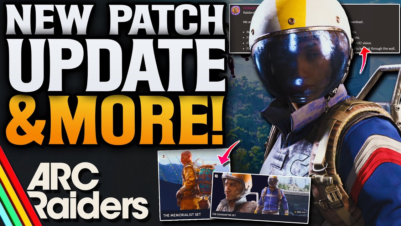 ARC Raiders Patch Update! New Cosmetics & More! ARC Raiders Patch Update! New Cosmetics & More!