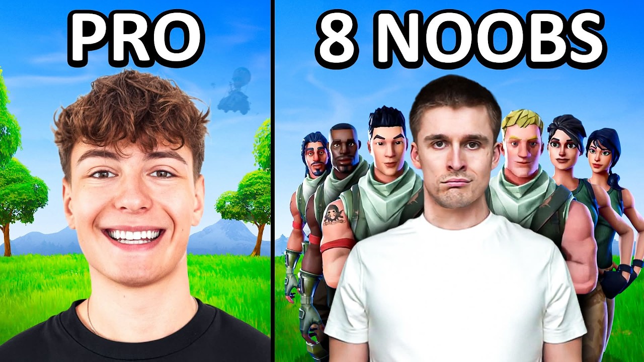 How many average gamers does it take to beat a Fortnite pro? How many average gamers does it take to beat a Fortnite pro?