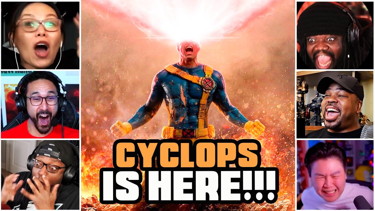 Reactors Reactions To Seeing Cyclops On Avengers Doomsday Trailer | Mixed Reactions Reactors Reactions To Seeing Cyclops On Avengers Doomsday Trailer | Mixed Reactions