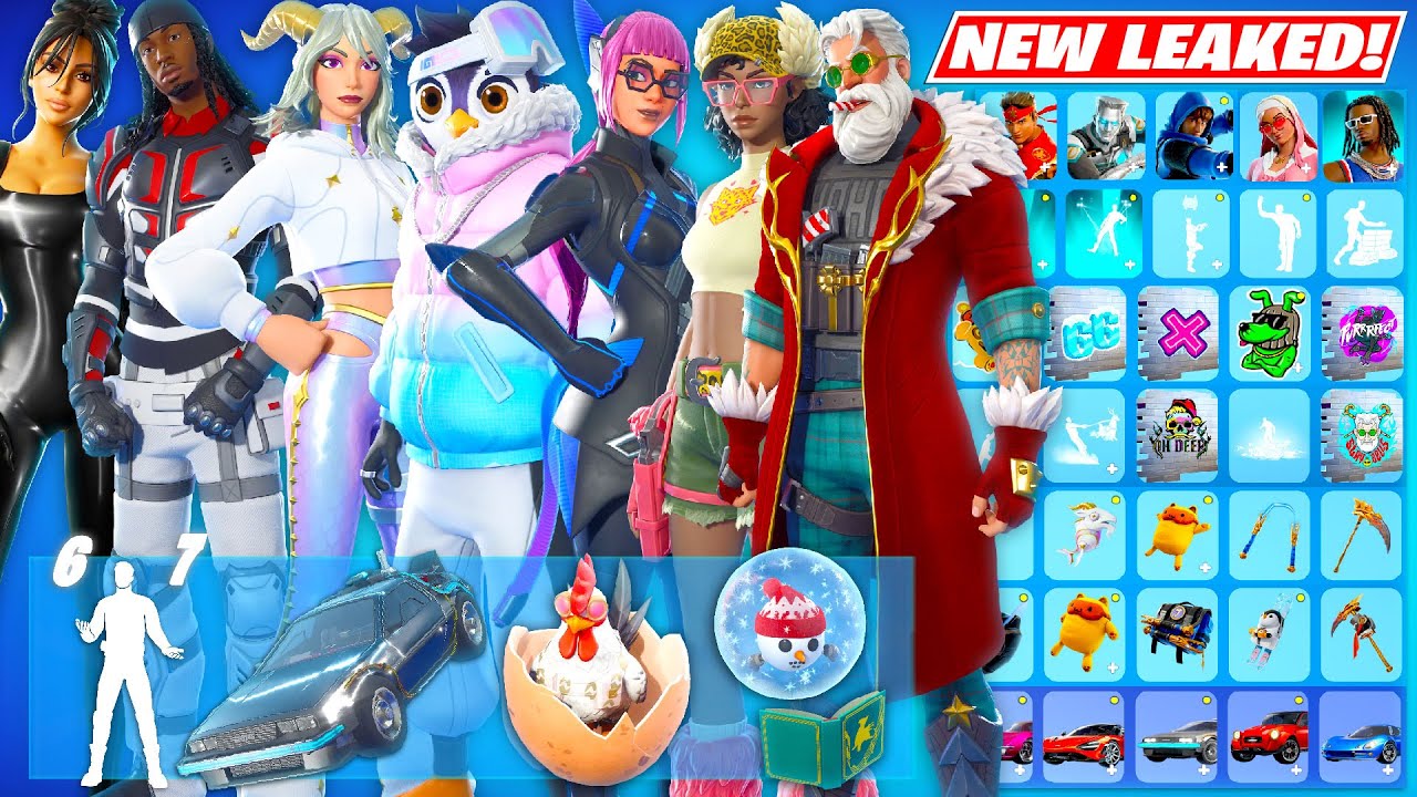 All NEW Fortnite UPDATE LEAKED Skins & Cosmetic Showcase (67 Emote, Carti, DeLorean, Kim Kardashian) All NEW Fortnite UPDATE LEAKED Skins & Cosmetic Showcase (67 Emote, Carti, DeLorean, Kim Kardashian)