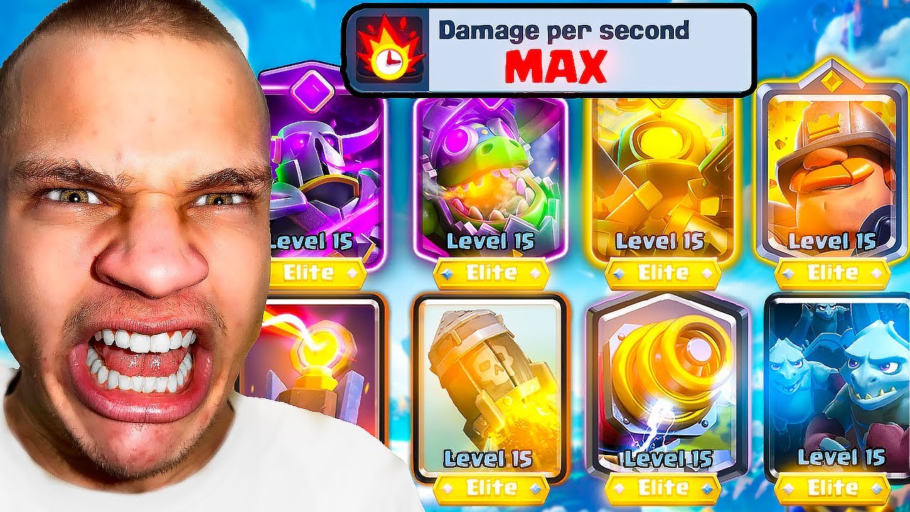 The highest DPS deck in Clash Royale history The highest DPS deck in Clash Royale history