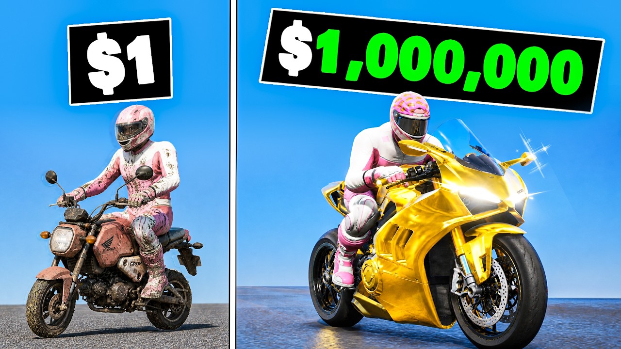 Every Time I Crash, My Bike Gets MORE EXPENSIVE in GTA 5 Every Time I Crash, My Bike Gets MORE EXPENSIVE in GTA 5