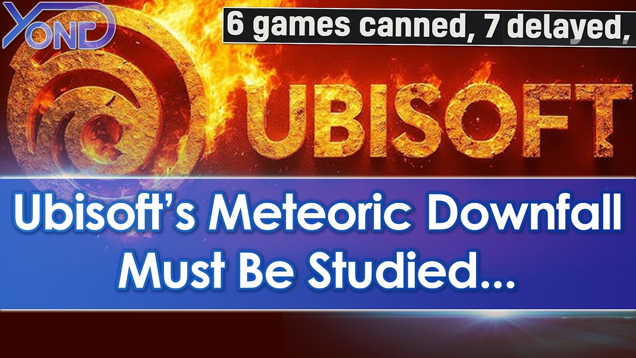 Ubisoft Stock Plummets To Record Lows, 6 More Games Cancelled, 7 Delayed, 2 Studios Shut Down… Ubisoft Stock Plummets To Record Lows, 6 More Games Cancelled, 7 Delayed, 2 Studios Shut Down…