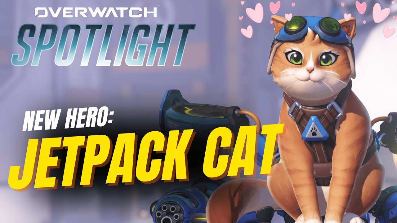 NEW HERO: Jetpack Cat Ability Breakdown | Overwatch Spotlight NEW HERO: Jetpack Cat Ability Breakdown | Overwatch Spotlight