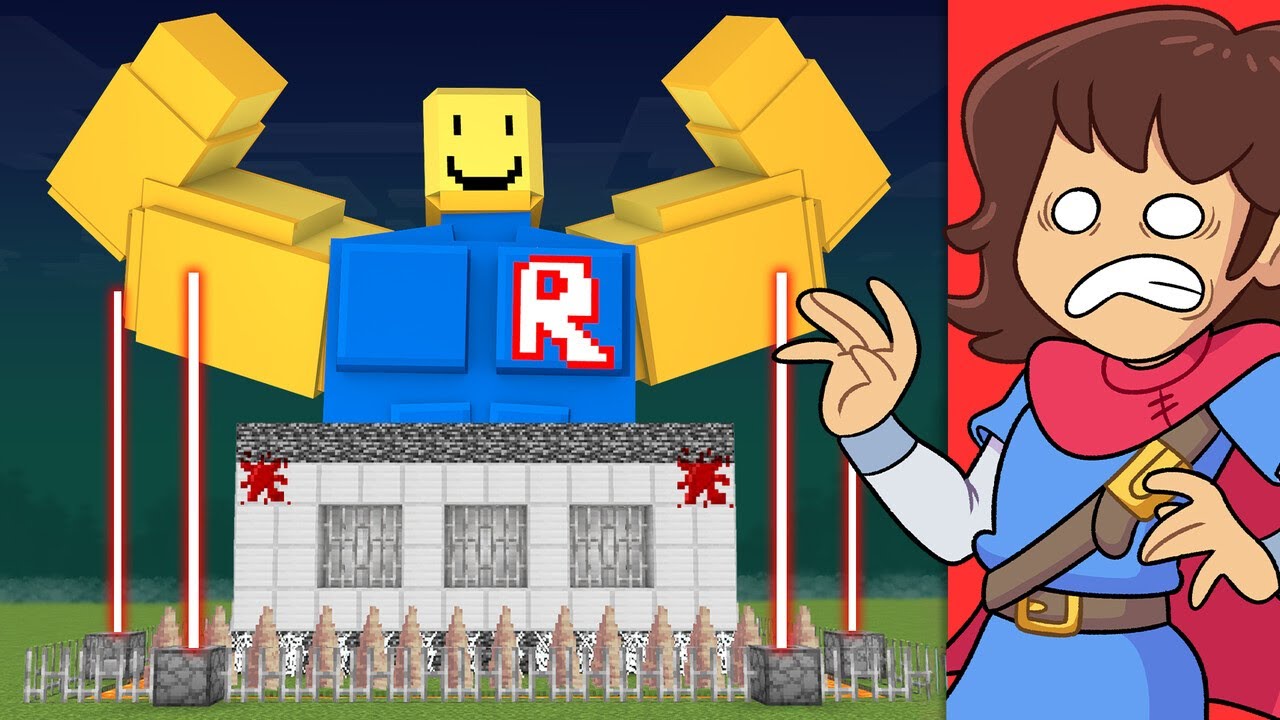 Roblox vs Security House in Minecraft Roblox vs Security House in Minecraft