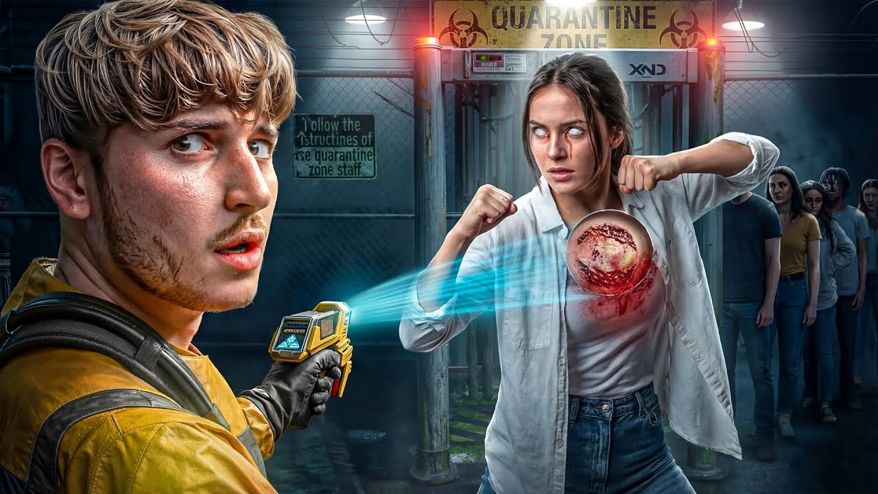 I Accidentally Let a ZOMBIE in.. (Quarantine Zone) I Accidentally Let a ZOMBIE in.. (Quarantine Zone)