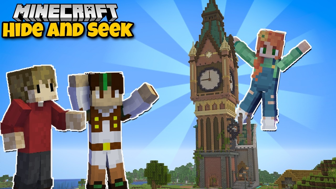 Minecraft: Build and Seek! Steampunk Tower! Minecraft: Build and Seek! Steampunk Tower!