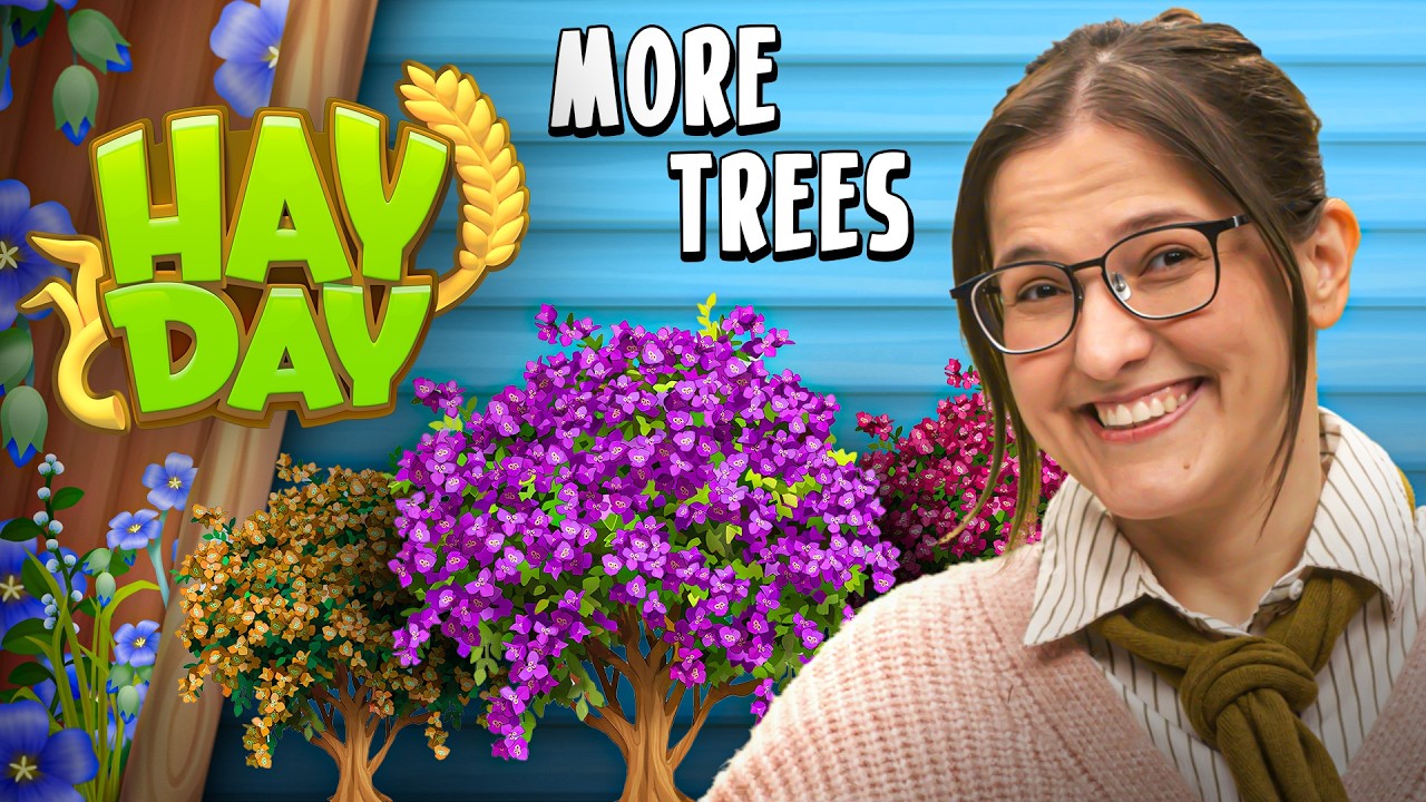 Even MORE Trees in Hay Day! Even MORE Trees in Hay Day!