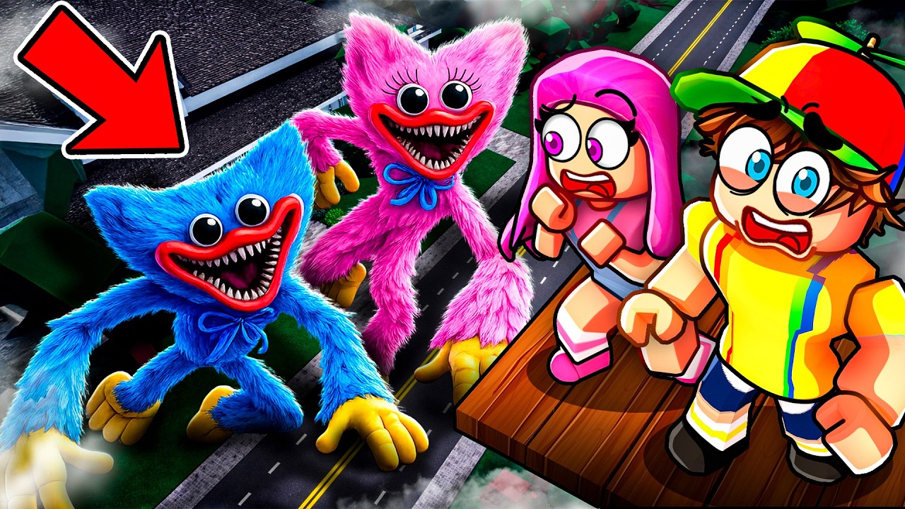 We Built a SKYBASE to Hide From POPPY PLAYTIME! We Built a SKYBASE to Hide From POPPY PLAYTIME!