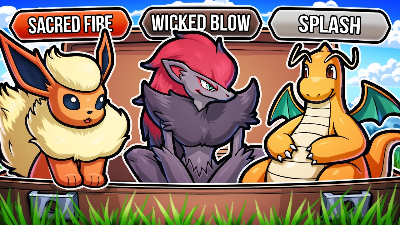 Choose Your Starter Pokemon, BUT They Get RANDOM Moves Choose Your Starter Pokemon, BUT They Get RANDOM Moves