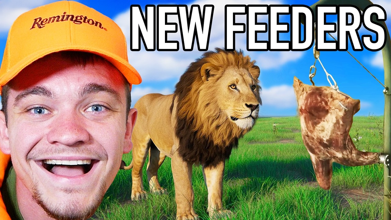 I Hunted Diamond Lions with the New Feeders! I Hunted Diamond Lions with the New Feeders!