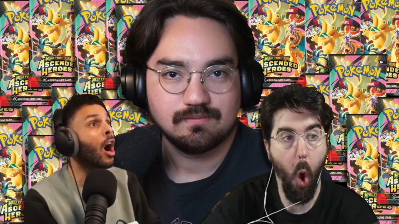 OPENING 100 POKEMON PACKS W/ FRIENDS OPENING 100 POKEMON PACKS W/ FRIENDS