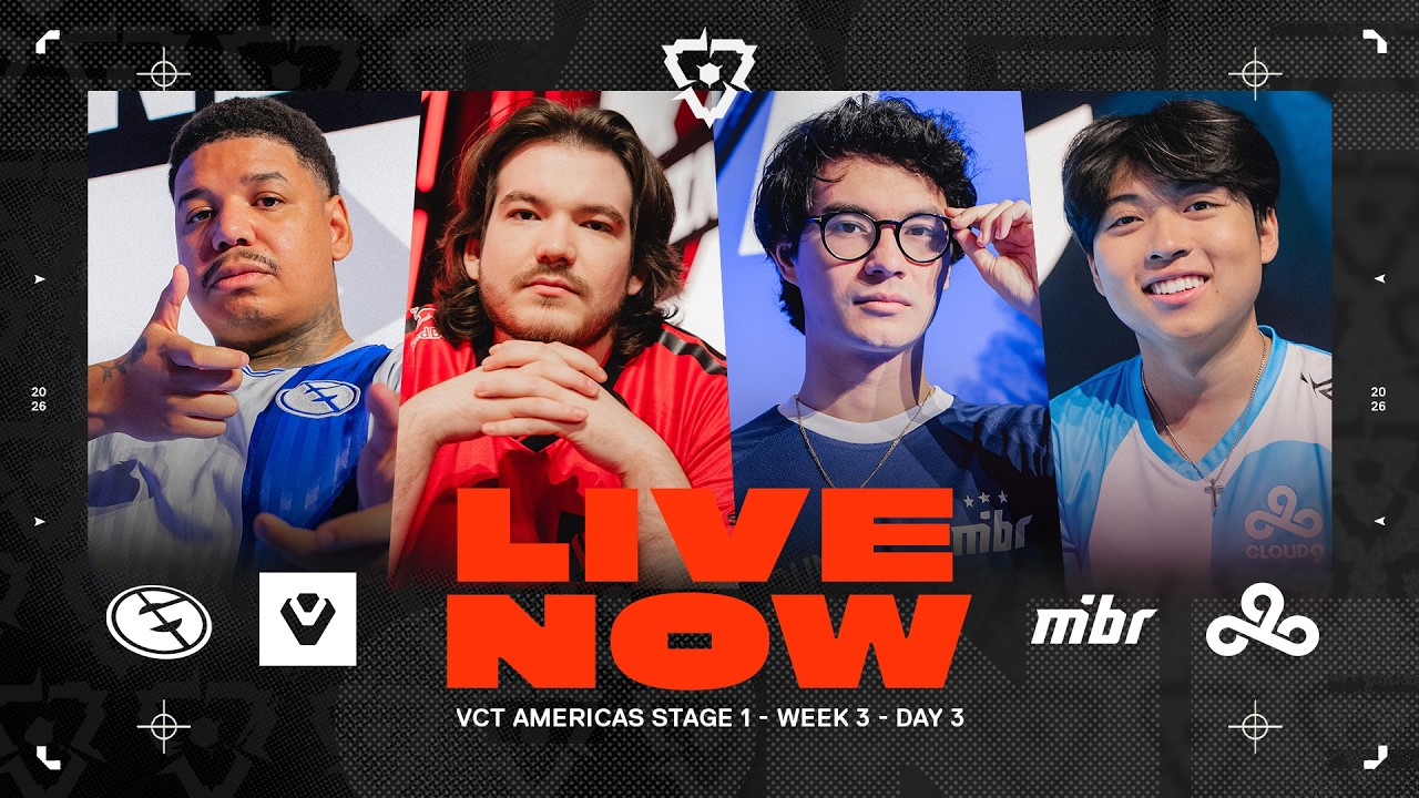 MIBR vs C9 – VCT Americas Stage 1 – Week 3 Day 3 MIBR vs C9 – VCT Americas Stage 1 – Week 3 Day 3