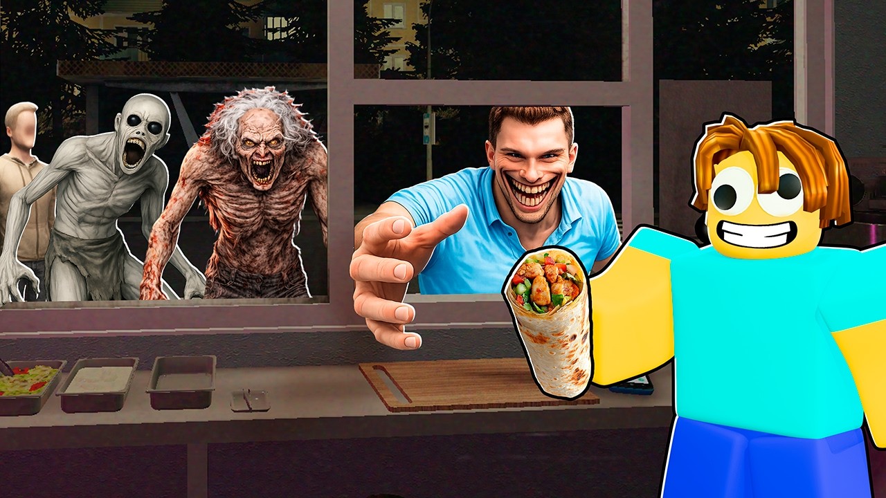 I SERVED ANOMALIES in Scary Shawarma Kiosk.. I SERVED ANOMALIES in Scary Shawarma Kiosk..