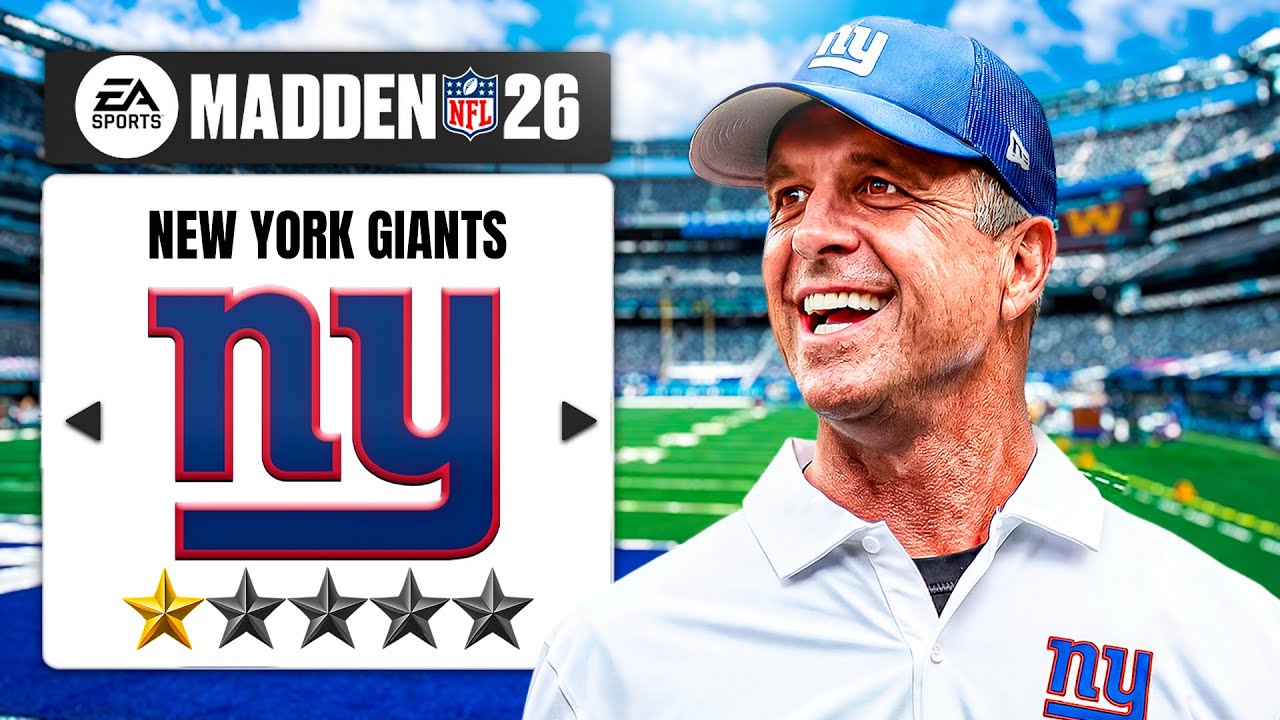 New York Giants Rebuild with John Harbaugh New York Giants Rebuild with John Harbaugh