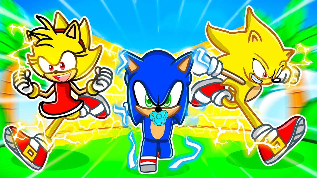 Adopted by a SUPER SONIC FAMILY in Roblox! Adopted by a SUPER SONIC FAMILY in Roblox!