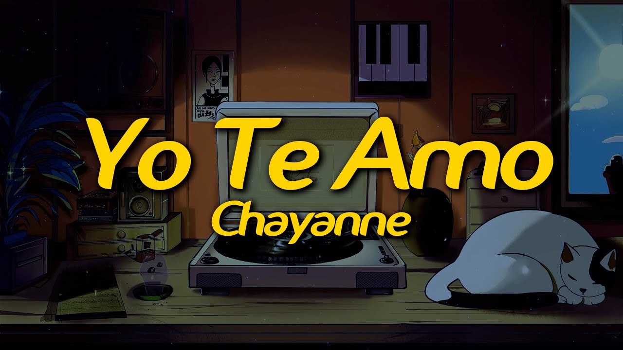 Chayanne – Yo Te Amo (Lyrics) Chayanne – Yo Te Amo (Lyrics)