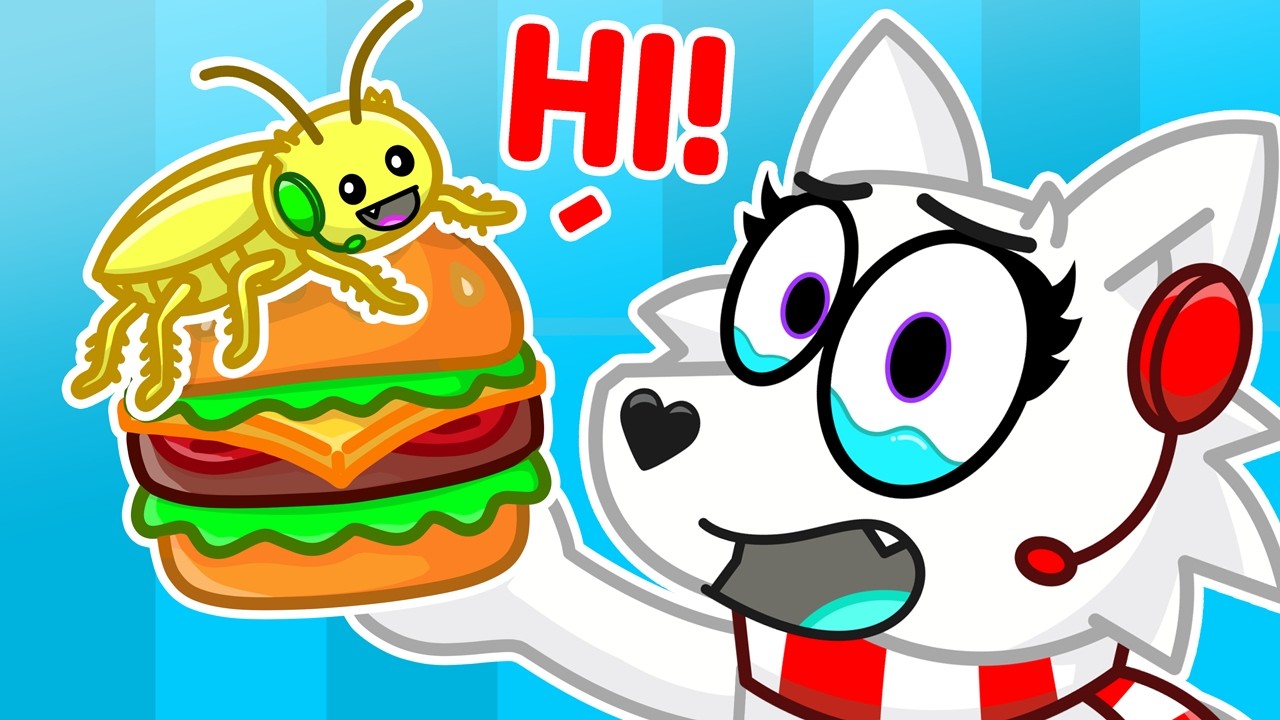 THERE’S A BUG ON MY FOOD! THERE’S A BUG ON MY FOOD!