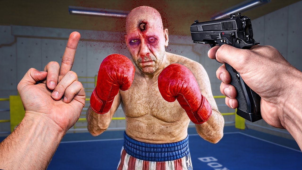 VR Boxing But I Have A Gun… VR Boxing But I Have A Gun…