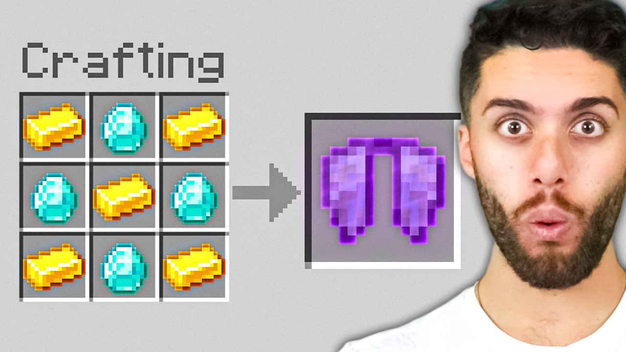 Minecraft Hardcore, But Crafts Are Random Minecraft Hardcore, But Crafts Are Random