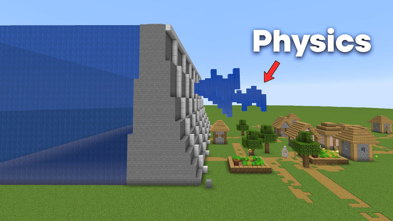 Minecraft VS Real Water Physics Minecraft VS Real Water Physics