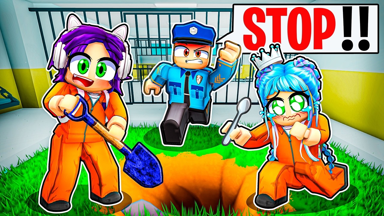 We Have To DIG TO ESCAPE This PRISON In Roblox! We Have To DIG TO ESCAPE This PRISON In Roblox!