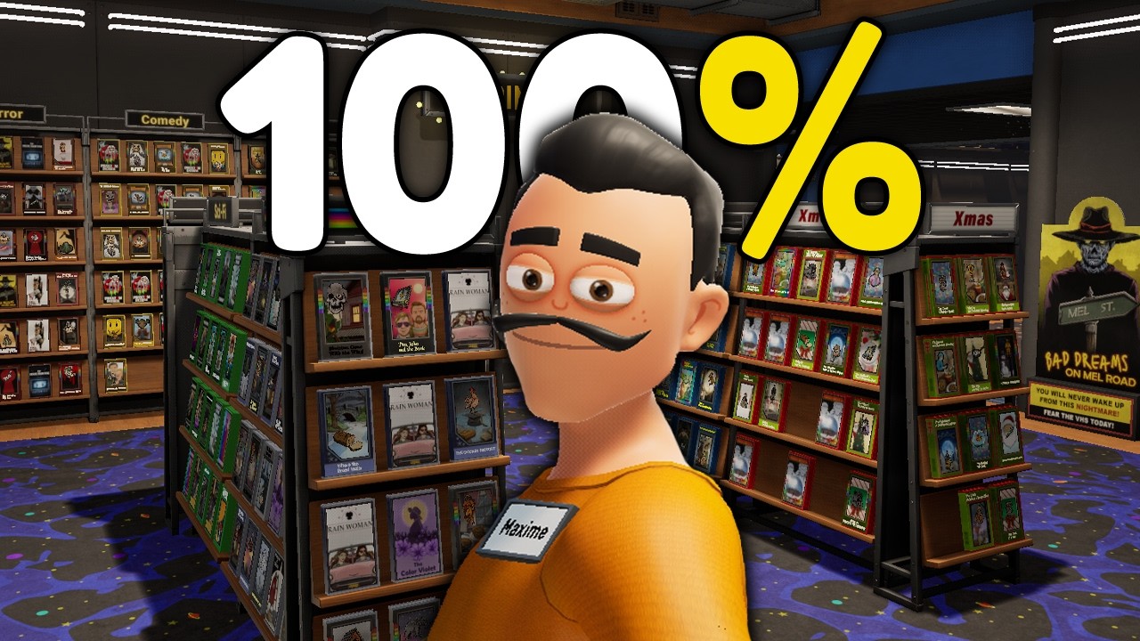 I Played 100% of Retro Rewind – Video Store Simulator I Played 100% of Retro Rewind – Video Store Simulator