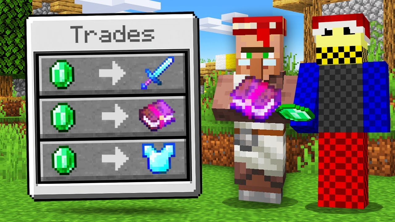 Villager Trading is OP in Minecraft Hunger Games! Villager Trading is OP in Minecraft Hunger Games!