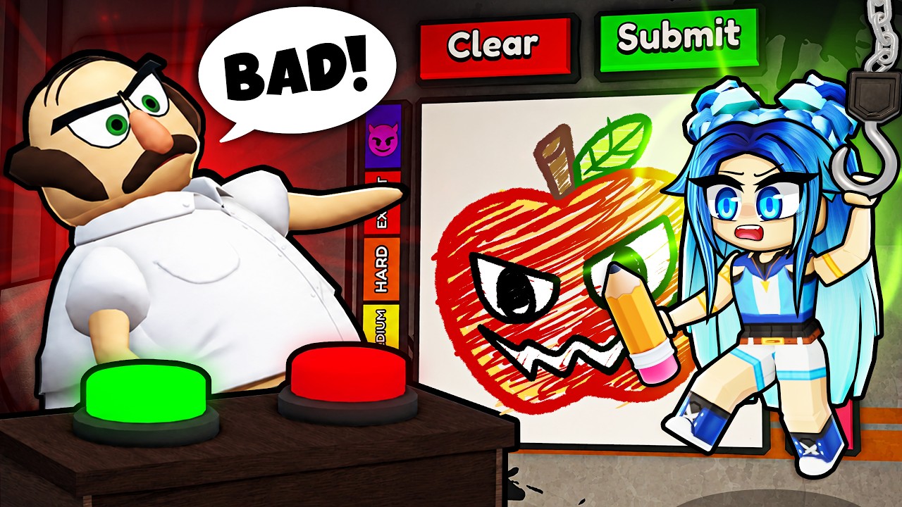 DRAW or GET EATEN in Roblox! DRAW or GET EATEN in Roblox!