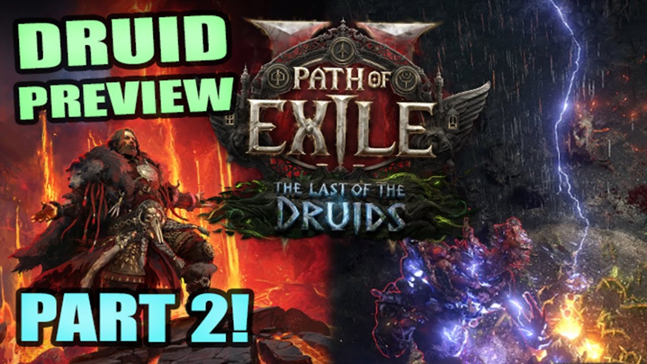 PATH of EXILE 2: DRUID Hands On Gameplay Preview – Part 2 – Watering Plants & the Shaman Apocalypse PATH of EXILE 2: DRUID Hands On Gameplay Preview – Part 2 – Watering Plants & the Shaman Apocalypse