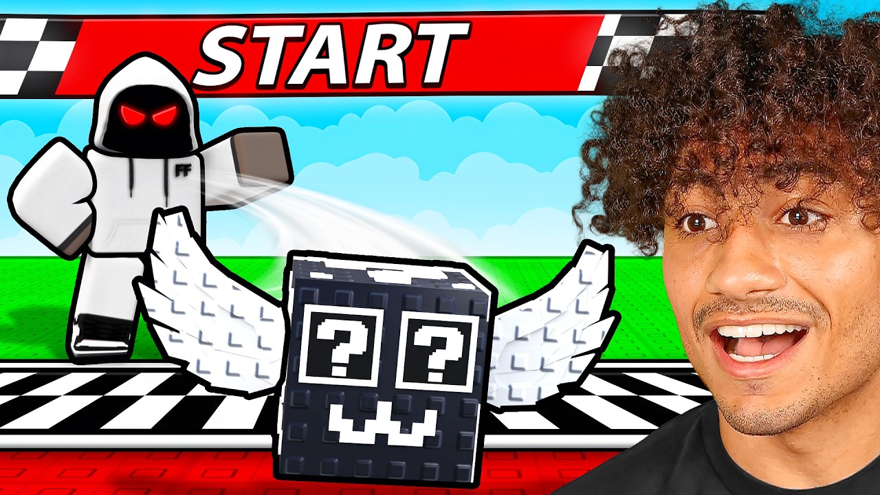 ROBLOX RACE A LUCKY BLOCK! ROBLOX RACE A LUCKY BLOCK!