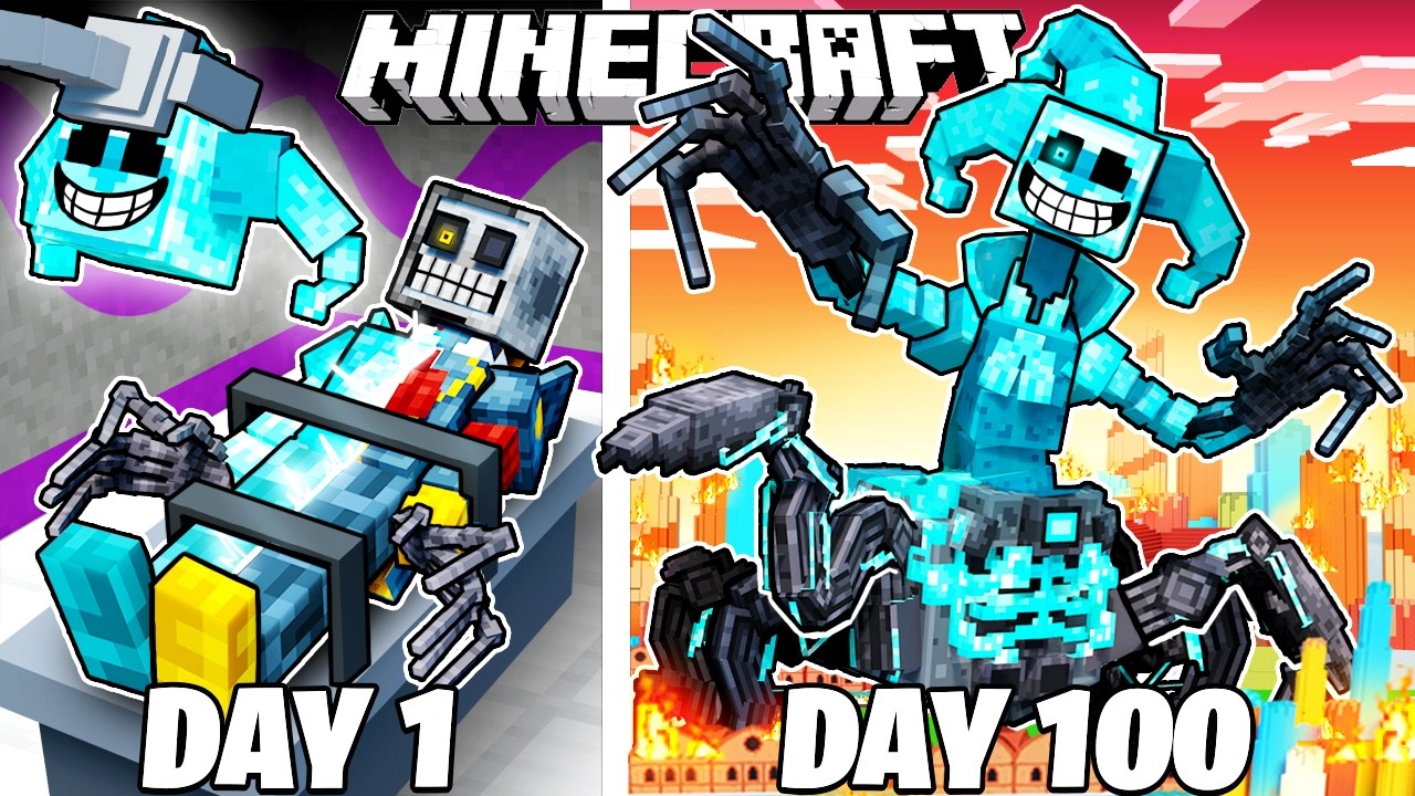 I Survived 100 Days as DIAMOND PROTOTYPE in Minecraft! I Survived 100 Days as DIAMOND PROTOTYPE in Minecraft!