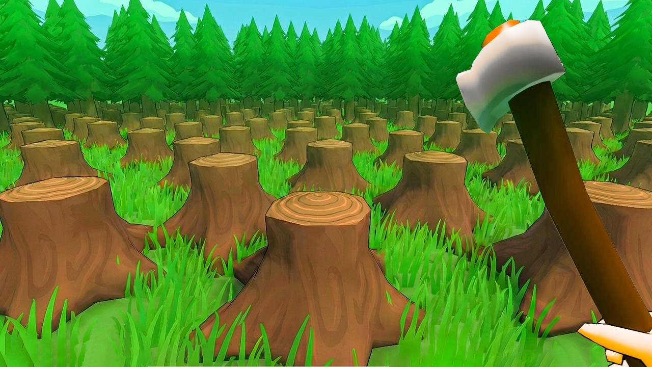 I chopped every tree down on the planet I chopped every tree down on the planet