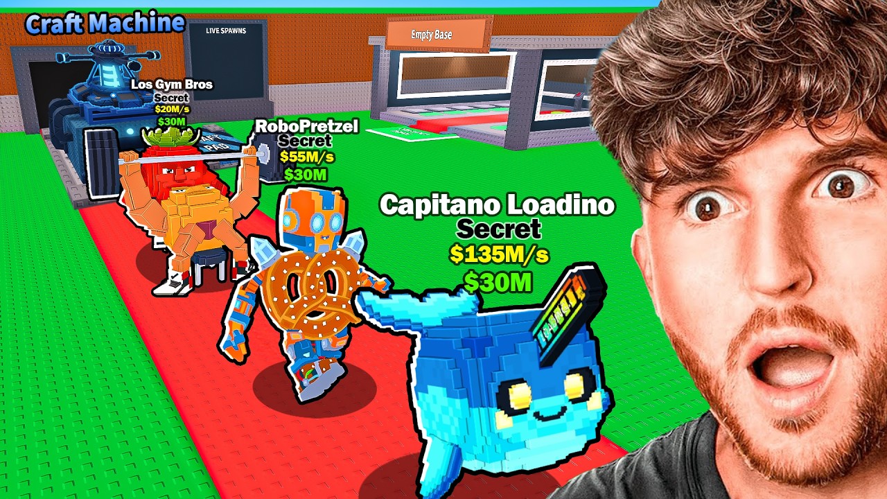 I Got EVERY NEW CRAFT MACHINE Brainrot! I Got EVERY NEW CRAFT MACHINE Brainrot!