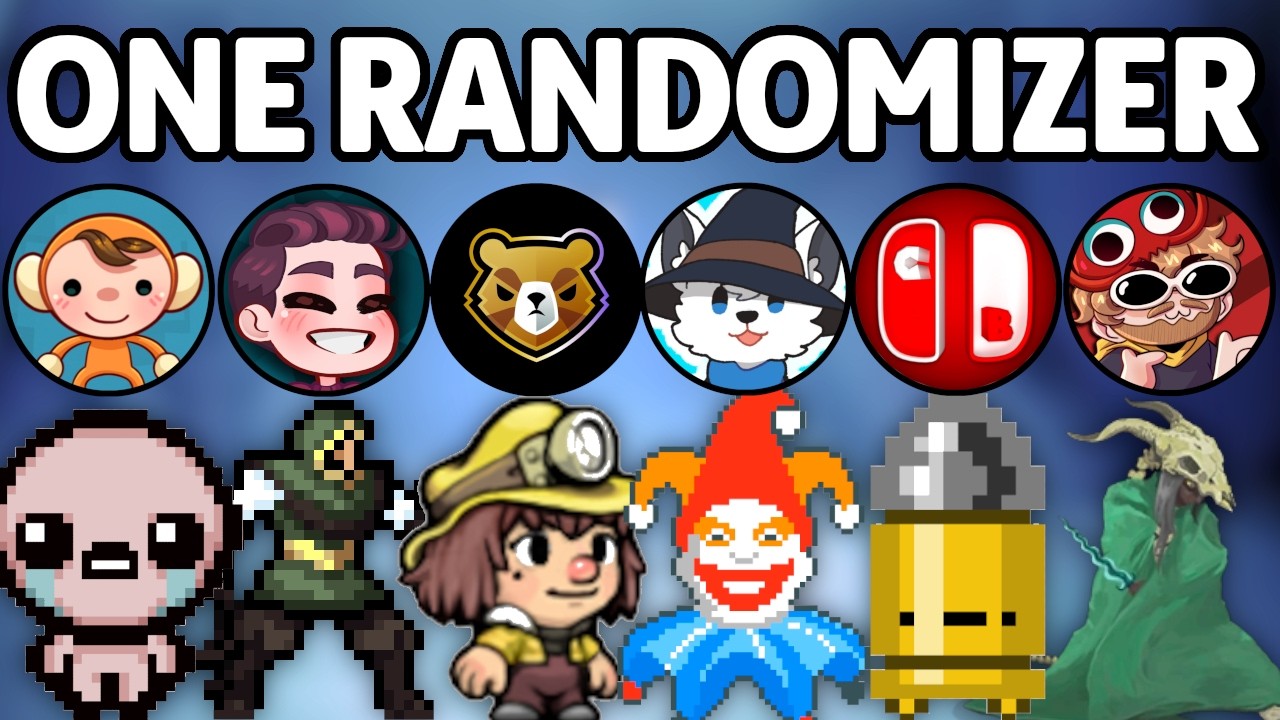 We combined six ROGUELIKES into ONE RANDOMIZER We combined six ROGUELIKES into ONE RANDOMIZER
