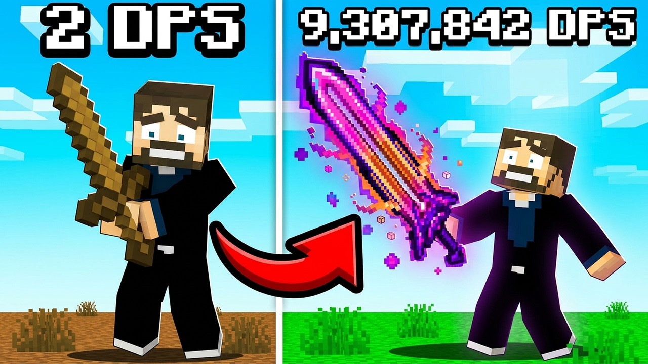 Using EXOTIC Swords in Minecraft Using EXOTIC Swords in Minecraft