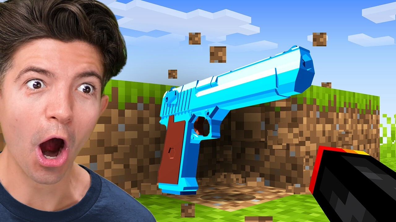 Minecraft, But Every Drop Is a Gun… Minecraft, But Every Drop Is a Gun…