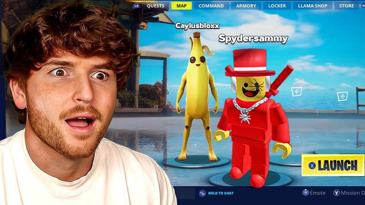 I Played FORTNITE With Spyder Sammy I Played FORTNITE With Spyder Sammy