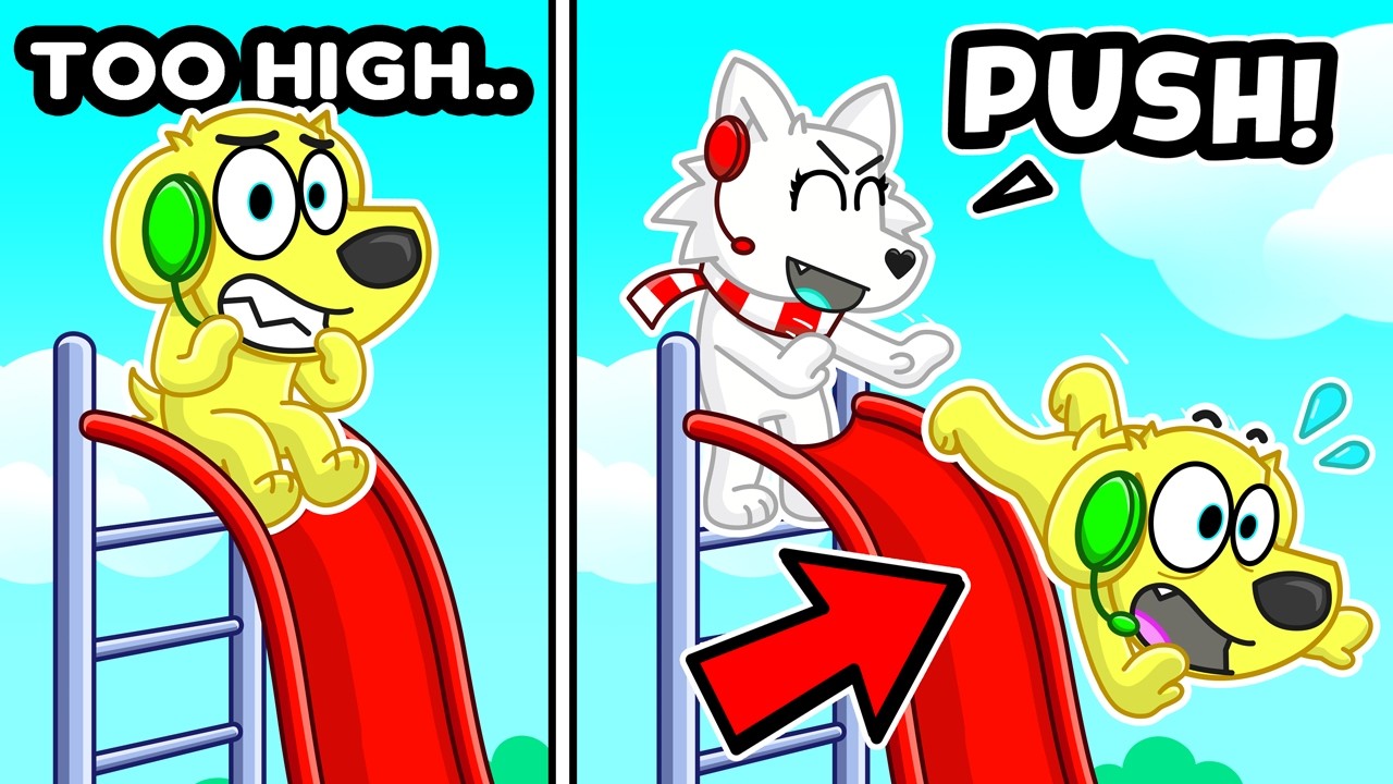 When You’re TOO SCARED to SLIDE.. When You’re TOO SCARED to SLIDE..