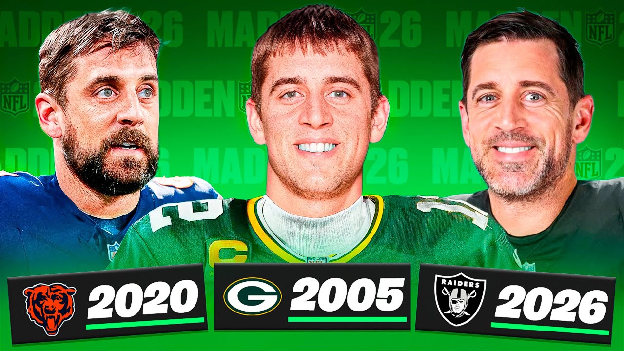 I Replayed the Career of Aaron Rodgers… I Replayed the Career of Aaron Rodgers…