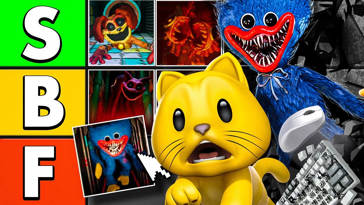 EVERY Poppy Playtime Chase OFFICIAL RANKING! EVERY Poppy Playtime Chase OFFICIAL RANKING!