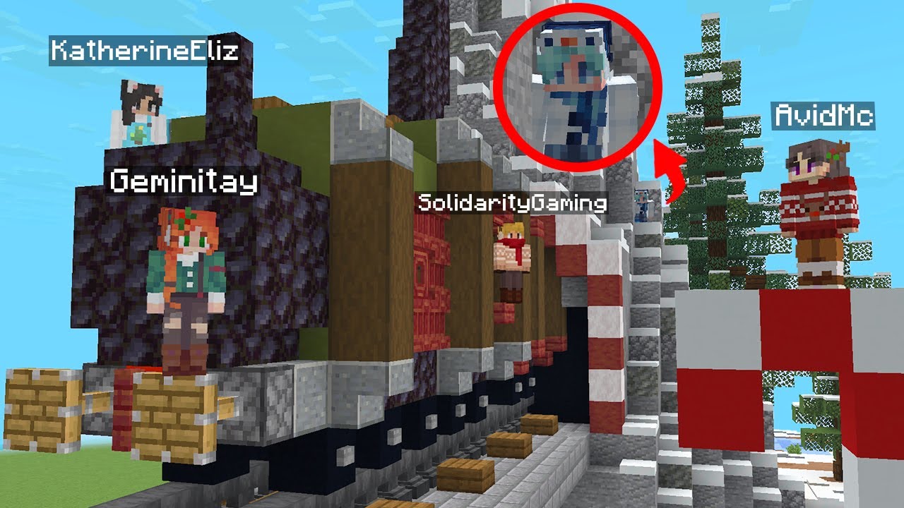 Minecraft Build & Seek W/GeminiTay, SolidarityGaming, AvidMc & KatherineEliz! Minecraft Build & Seek W/GeminiTay, SolidarityGaming, AvidMc & KatherineEliz!