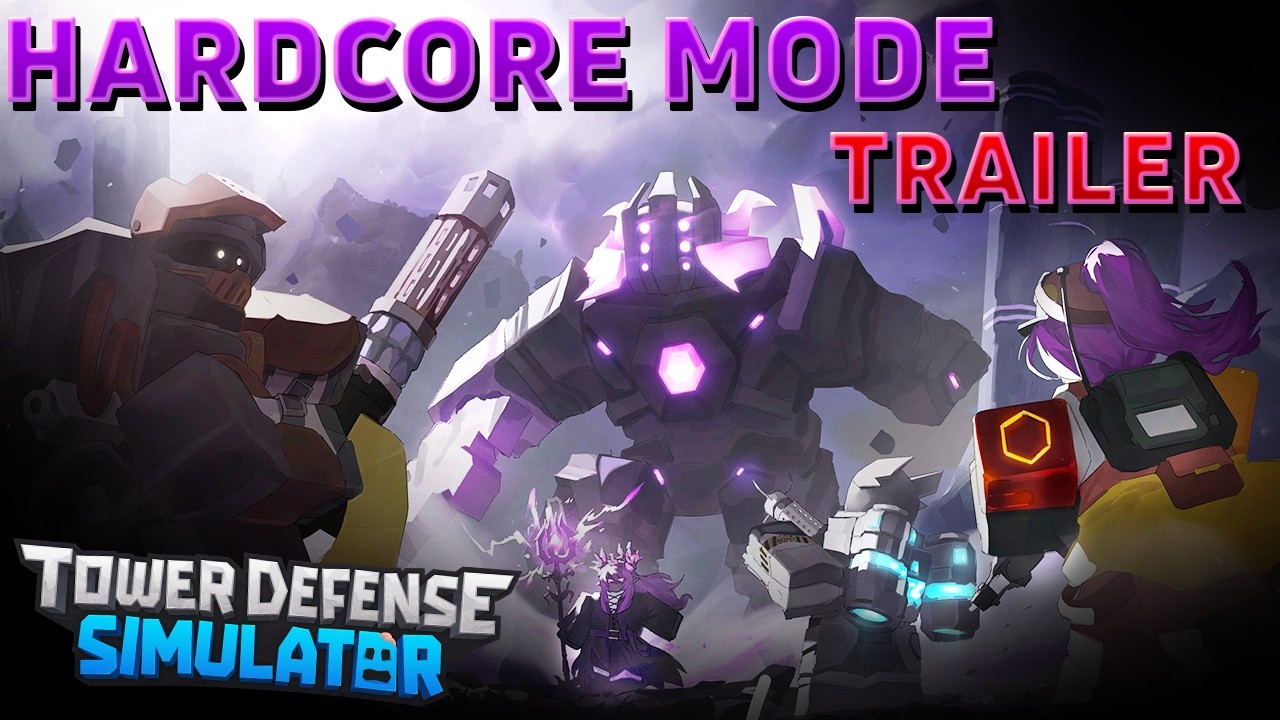 Hardcore Rework Trailer | Tower Defense Simulator Hardcore Rework Trailer | Tower Defense Simulator