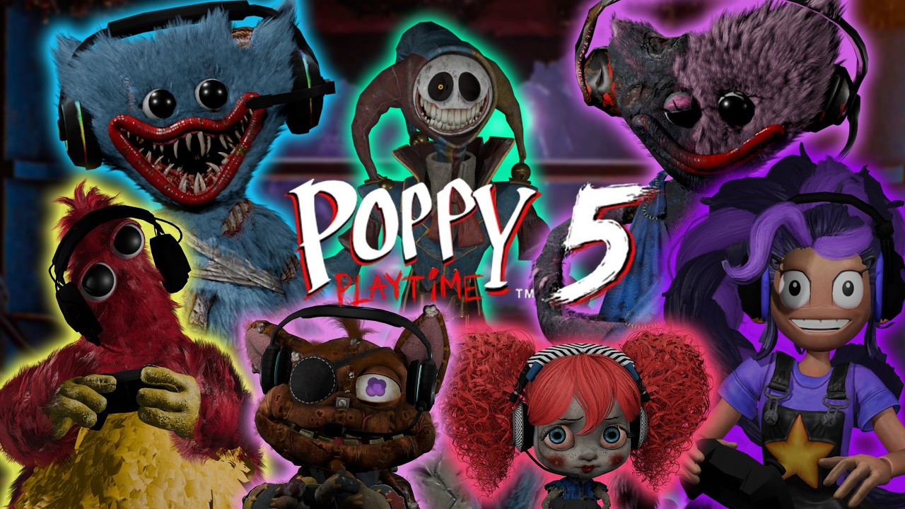 New Monsters Play Poppy Playtime CH 5 (Part 1) Broken Things New Monsters Play Poppy Playtime CH 5 (Part 1) Broken Things